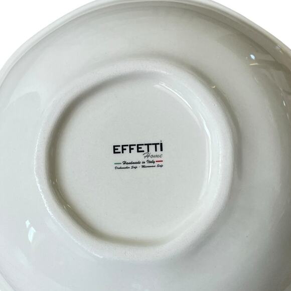 Effetti Amalfi Coast Pasta Bowls 9in Ceramic Handmade in Italy Set of 5 NEW - Picture 4 of 10